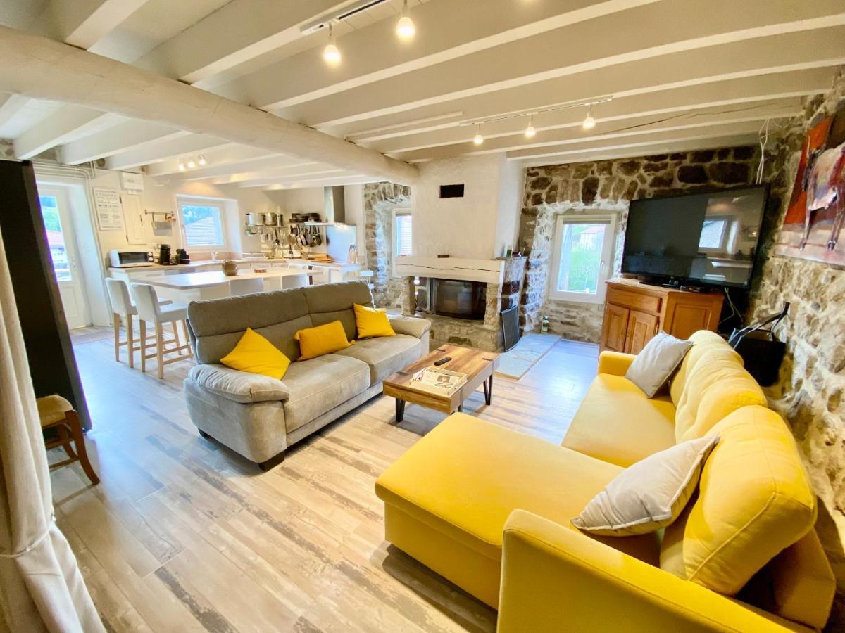 Gite De Groupe 160M2, 15P, Salle De Reception, Jardin, Terrasse Mazan-l'Abbaye Екстериор снимка